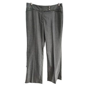 NWT White House Black Market Herringbone Black and White Legacy Modern Bootcut D